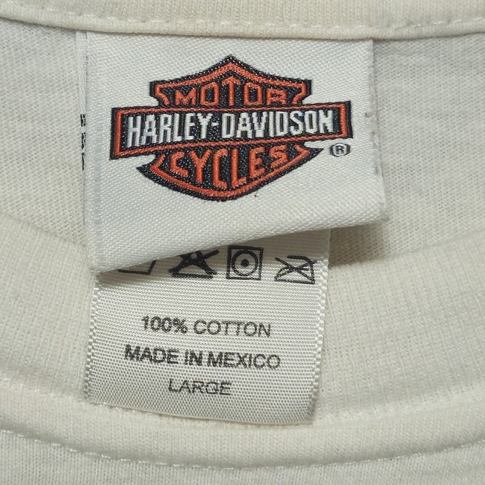 Anaheim Fullerton Harley Davidson California T-Shirt Short Sleeve Mens Size L - Picture 4 of 9